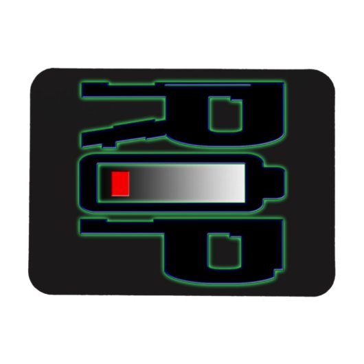 RIP Batterij Flexibele Fotomagneet Magneet (Horizontaal)