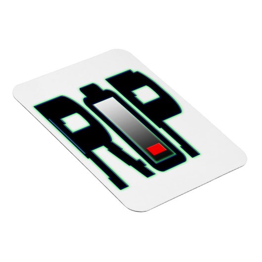 RIP Batterij Flexibele Fotomagneet Magneet (Rechterzijde)