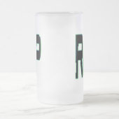 RIP Batterij Frosted Glass Mok (Center)