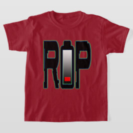 RIP Batterij Kinderen Basic T-shirt