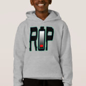 RIP batterij Kinderen Pullover Hoodie (Voorkant)