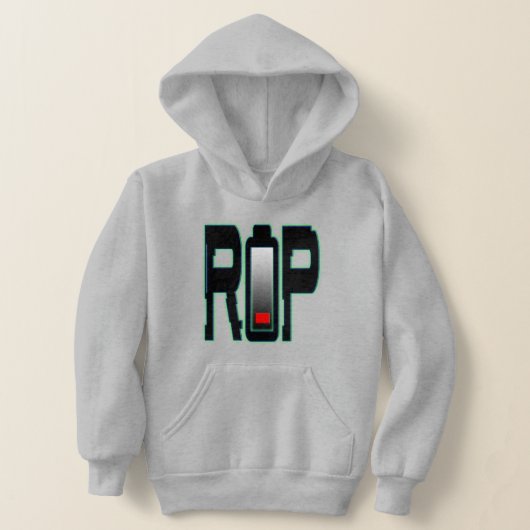 RIP batterij Kinderen Pullover Hoodie (Laagn)