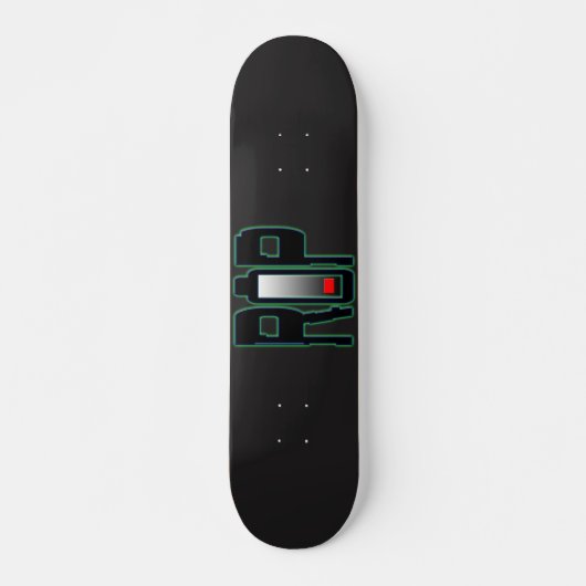 RIP Batterij Skateboard Deck (Voorkant)