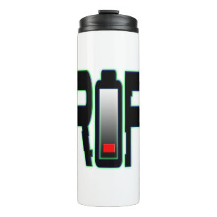 RIP batterij Thermische Tumbler Thermosbeker