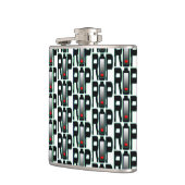 RIP batterij vinyl verpakt kolf Heupfles (Links)