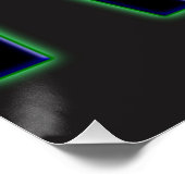 RIP Batterij Zazzle Glossy Poster (Hoek)