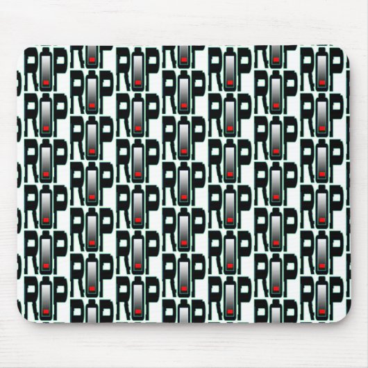 RIP-batterijmuismat Muismat (Voorkant)