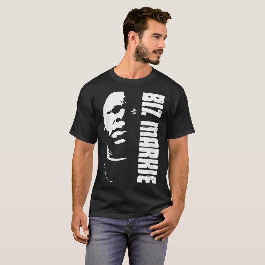 Rip Biz Markie, Rapper Biz Markie, Biz Markie Rip, T-shirt (Voorkant volledig)