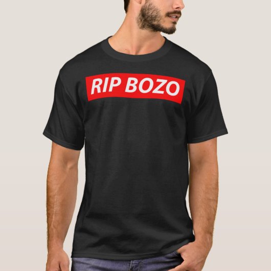 RIP Bozo Classic T-Shirt (Voorkant)