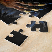 RIP BRULLENDE WEERWOLF LEGPUZZEL (Zijkant)