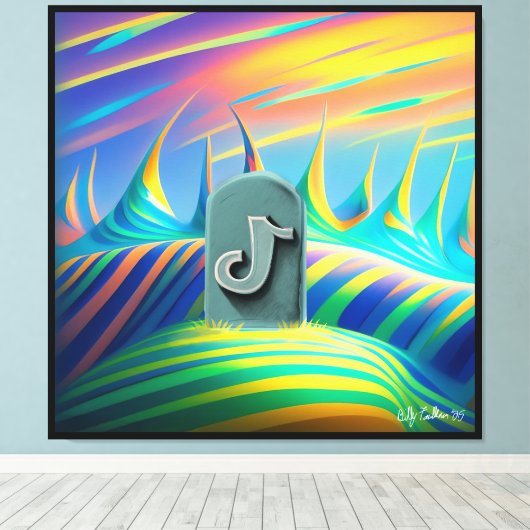 RiP Canvas Afdruk (Insitu (Houten vloer))