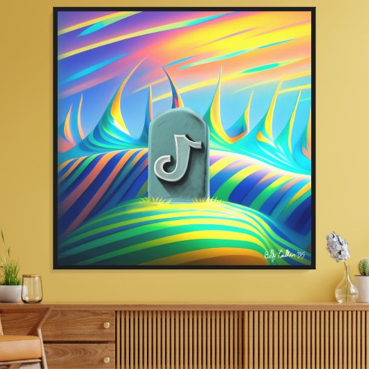 RiP Canvas Afdruk (Insitu (Woonkamer))