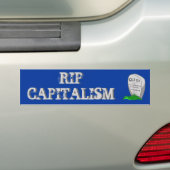 RIP Capitalisme Bumpersticker (Op auto)