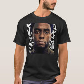 RIP Chadwick Boseman Premium T-Shirt (Voorkant)