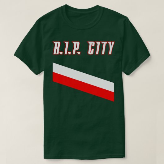 RIP CITY Stripes T-shirt (Design voorkant)