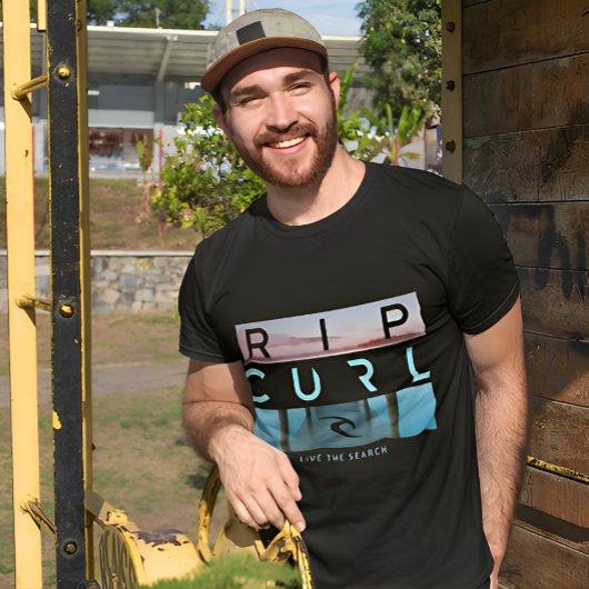 Rip Curl live de zoekopdracht T-shirt