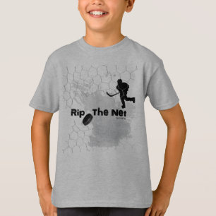 Rip de Net Hockey Player T-shirt