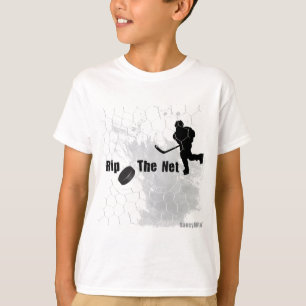 Rip de Net Hockey Puck T-shirt
