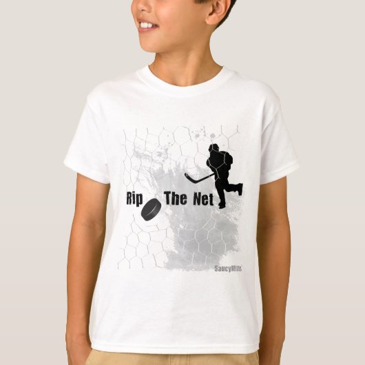 Rip de Net Hockey Puck T-shirt (Voorkant)