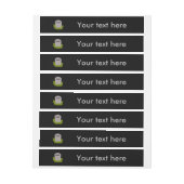 RIP  Etiketten Tombstone Adreslabel Wikkel (Vel)