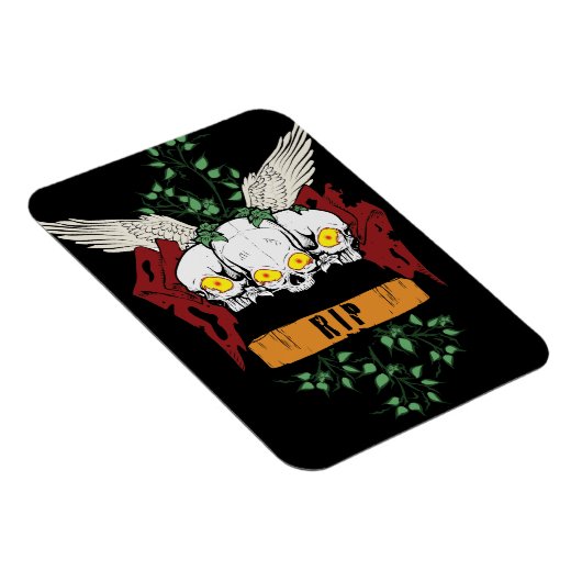 RIP Evil Skulls Magneet (Rechterzijde)