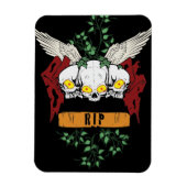 RIP Evil Skulls Magneet (Verticaal)