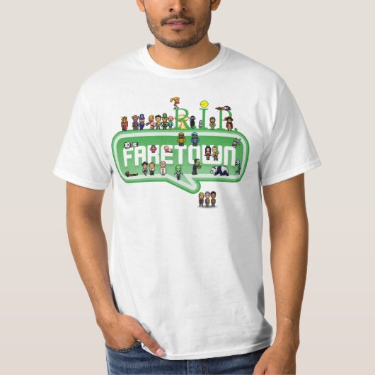 RIP Faketown T-shirt (Voorkant)