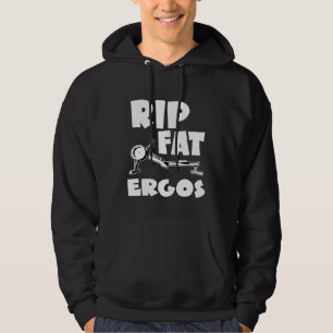 Rip Fat Ergos Grappig Roeien Hoodie
