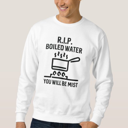 Rip gekookt water trui (Voorkant)