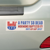 RIP-GOP BUMPERSTICKER (Op auto)