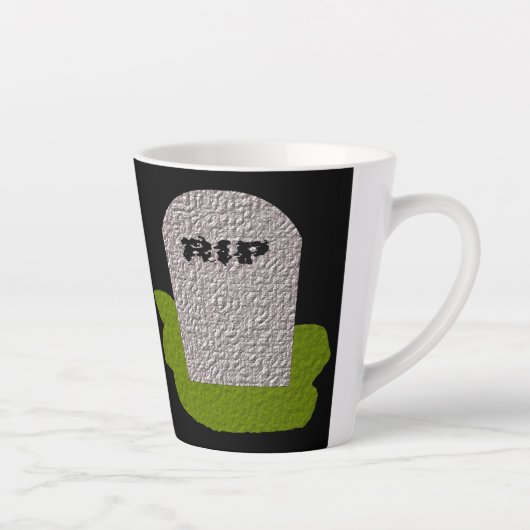 RIP Grafsteen Latte Mok (Rechts)