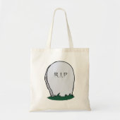 RIP Gravestone Cemetery Canvas tas (Voorkant)