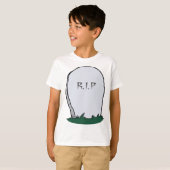 RIP Gravestone Cemetery T-Shirt (Voorkant volledig)