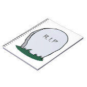 RIP Gravestone Notitieboek (Linkerzijde)