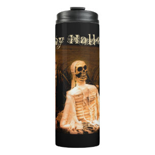 RIP Graveyard met Skeleton Thermosbeker
