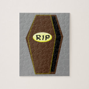 RIP Halloween Coffin of Doom Puzzle Legpuzzel