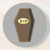 RIP Halloween Coffin van de Onderzetters van Doom (Voorkant)