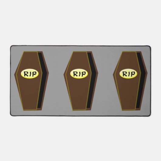 RIP Halloween Coffin van Doom Bureaumat (Voorkant)