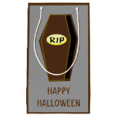 RIP Halloween Coffin van Doom Custom Gift Bag Klein Cadeauzakje (Voorkant)