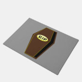 RIP Halloween Coffin van Doom Doormat Deurmat (Schuin)