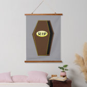 RIP Halloween Coffin van Doom Hangend Wandkleed (Slaapkamer)