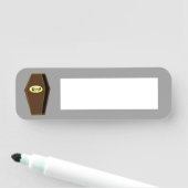 RIP Halloween Coffin van Doom Naamplaatje (In situ)