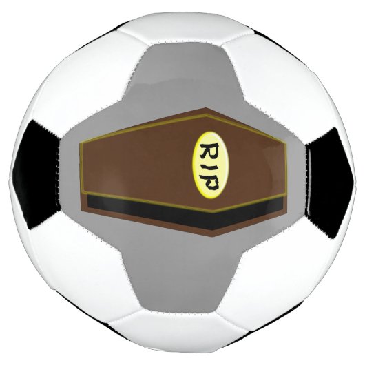 RIP Halloween Coffin van het Voetbal van Doom (Gedraaid)
