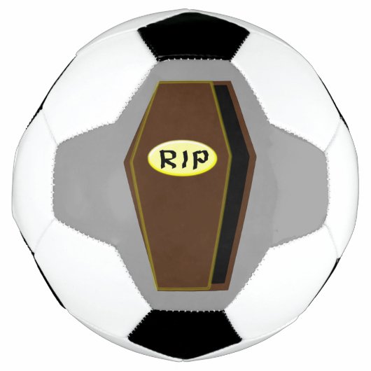 RIP Halloween Coffin van het Voetbal van Doom (Voorkant)