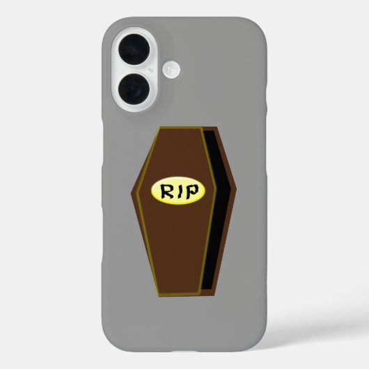 RIP Halloween Doodskist van de Ondergang Case-Mate iPhone Case (Achterkant)