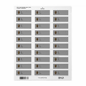 RIP Halloween Kist van de Dood Aangepaste Cadeauta Etiket (Full Sheet)