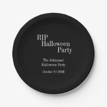 RIP Halloween zwart-witfeest