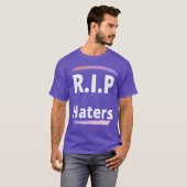 RIP haters meisje T-shirt (Voorkant volledig)