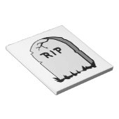 Rip Head-steen Notitieblok (Schuin)