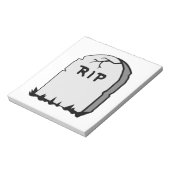 Rip Head-steen Notitieblok (Linkerzijde)